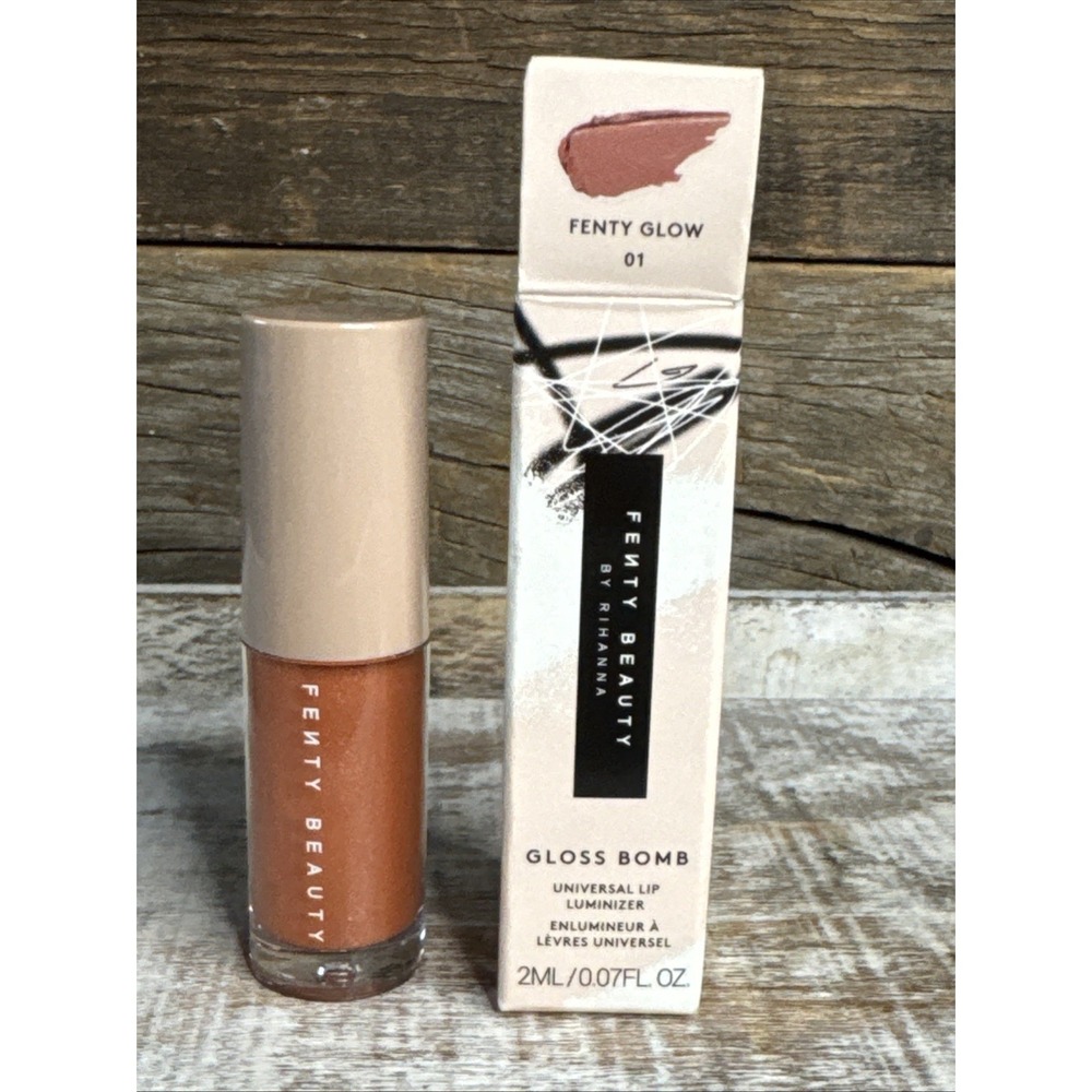 FENTY BEAUTY Gloss Bomb Heat Fenty Glow 01 0.3oz | MSRP = $26